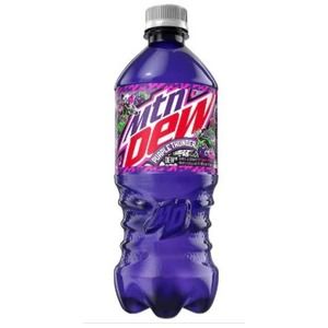 Mountain Dew Purple Thunder 20 oz Bottles (6 Pack)